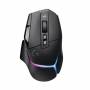 Геймърска мишка logitech  g502 x plus, wireless, черна, 910-006162