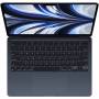 Лаптоп apple macbook air, 13.6 инча (2560 x 1600), apple m2 (8 core), 8 gb lpddr4x, 512 gb ssd, 10-core gpu, macos, син, mly43ze/a