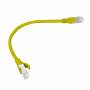 Кабел lanberg patch cord cat.6 ftp 0.25m, yellow, pcu6-10cc-0025-y