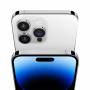 Смартфон apple iphone 14 pro, 6.1 инча xdr oled, ios 16, hexa-core, 6 gb, 256 gb, 48 mp + 12 mp + 12 mp / 12 mp, dual sim, сребрист, mq0g3rx/a
