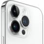 Смартфон apple iphone 14 pro, 6.1 инча xdr oled, ios 16, hexa-core, 6 gb, 256 gb, 48 mp + 12 mp + 12 mp / 12 mp, dual sim, сребрист, mq0g3rx/a