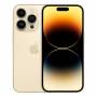 Смартфон apple iphone 14 pro, 6.1 инча xdr oled, ios 16, hexa-core, 6 gb, 256 gb, 48 mp + 12 mp + 12 mp / 12 mp, dual sim, златист, mq0g3rx/a
