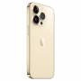 Смартфон apple iphone 14 pro, 6.1 инча xdr oled, ios 16, hexa-core, 6 gb, 256 gb, 48 mp + 12 mp + 12 mp / 12 mp, dual sim, златист, mq0g3rx/a