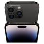 Смартфон apple iphone 14 pro, 6.1 инча xdr oled, ios 16, hexa-core, 6 gb, 1 tb, 48 mp + 12 mp + 12 mp / 12 mp, dual sim, черен, mq2g3rx/a
