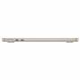 Лаптоп apple macbook air 13.6 starlight/m2/8c gpu/8gb/256gb-zee, mly13ze/a