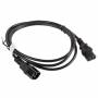 Кабел lanberg extension power supply cable iec 320 c13 -> c14 1.8m, black, ca-c13e-10cc-0018-bk