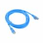 Кабел lanberg patch cord cat.6 ftp 0.5m, blue, pcf6-10cc-0050-b