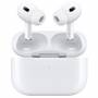 Безжични слушалки apple airpods pro 2nd generation, bluetooth 5.3, active noise cancellation, до 6 часа работа, микрофон, бели, mqd83zm/a