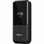 Мобилен телефон nokia 2660 ds flip black, 2.80 инча qvga (240 x 320), 128 mb, 48 mb ram, 0.3 mp, dual sim,  bluetooth, microsdhc, черен