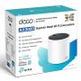Безжична wi-fi 6 mesh система tp-link deco x55 (1-pack) ax3000, 2.4 ghz, 5 ghz, 2402 + 574 mbps, lan: 3 x 10/100/1000 mbps, бяла, deco x55(1-pack)_vz