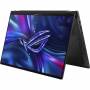 Лаптоп asus rog flow x16 gv601rw-m6107w, ryzen 7 6800hs, 16 инча wqxga, 16 gb ddr5, 1 tb ssd, nvidia rtx 3070 ti, win 11 home, сив, 90nr0an2-m005m0