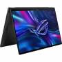 Лаптоп asus rog flow x16 gv601rw-m6107w, ryzen 7 6800hs, 16 инча wqxga, 16 gb ddr5, 1 tb ssd, nvidia rtx 3070 ti, win 11 home, сив, 90nr0an2-m005m0