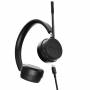 Безжични слушалки energy office 6, стерео, bluetooth, 20 м обхват, 20 hz - 20 khz, 40 мм говорители, микрофон, usb type-c зареждане, черен, 453214