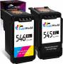 Мастилници, coloworld, printer cartridges 545 546, pg-545xl cl-546xl, черен - цветен