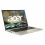 Лаптоп acer swift 3, sf314-512-55kb, intel core i5-1240p, 14 инча fhd ips, 8 gb lpddr4, 512 gb ssd, intel uhd, linux, златист, nx.k7nex.00a
