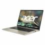 Лаптоп acer swift 3, sf314-512-55kb, intel core i5-1240p, 14 инча fhd ips, 8 gb lpddr4, 512 gb ssd, intel uhd, linux, златист, nx.k7nex.00a