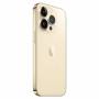 Смартфон apple iphone 14 pro, 6.1 инча xdr oled, ios 16, hexa-core, 6 gb, 512 gb, 48 mp + 12 mp + 12 mp / 12 mp, dual sim, златист, mq233rx/a