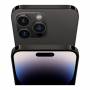 Смартфон apple iphone 14 pro max, 6.7 инча xdr oled, 6 gb, 128 gb, ios 16, hexa-core, 48 mp + 12 mp + 12 mp / 12 mp, dual sim, черен, mq9p3rx/a