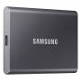 Външен ssd диск samsung portable t7, 1 tb, usb 3.2 gen 2, 2.5 инча, четене: до 1050 mb/s, запис:  до 1000 mb/s, черен, mu-pc1t0t/ww