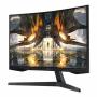 Монитор samsung 27ag550a curved odyssey g55a, 27 инча va, 2560 x 1440, 165 hz, 1 ms, 300 cd/m2, 2500:1, amd freesync, dp, hdmi, черен, ls27ag550epxen