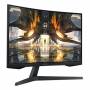 Монитор samsung 27ag550a curved odyssey g55a, 27 инча va, 2560 x 1440, 165 hz, 1 ms, 300 cd/m2, 2500:1, amd freesync, dp, hdmi, черен, ls27ag550epxen