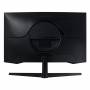 Монитор samsung 27ag550a curved odyssey g55a, 27 инча va, 2560 x 1440, 165 hz, 1 ms, 300 cd/m2, 2500:1, amd freesync, dp, hdmi, черен, ls27ag550epxen