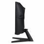 Монитор samsung 27ag550a curved odyssey g55a, 27 инча va, 2560 x 1440, 165 hz, 1 ms, 300 cd/m2, 2500:1, amd freesync, dp, hdmi, черен, ls27ag550epxen
