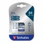 Карта памет verbatim 64gb sdhc pro class 10 uhs-i, 47022