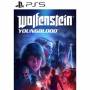 Конзола sony playstation 5, ssd 825gb, nvme ssd slot, ultra hd blu-ray 16gb gddr6 256-bit, amd zen 2 cores 3.5ghz с 8 ядра, бял + wolfenstein: youngbl