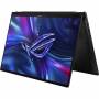 Лаптоп asus rog flow x16 gv601vi-nl010x, intel core i9-13900h, 16 инча qhd, touch, 32 gb ddr5, 2 tb ssd, rtx 4070, win 11 pro, черен, 90nr0g01-m000j0