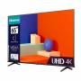 Телевизор hisense 65 инча a6k, 4k ultra hd 3840x2160, smart tv, wifi, bt, 3xhdmi, 2xusb, lan, dvb-t2/c/s2, black, 65a6k