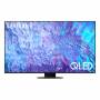 Телевизор samsung 65q80c, 65 инча 4k qled, 100 hz, smart tizen, 100 hz, dolby, q-symphony, bixby, bluetooth, wi-fi, hdmi, usb, сив, qe65q80catxxh