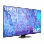 Телевизор samsung 65q80c, 65 инча 4k qled, 100 hz, smart tizen, 100 hz, dolby, q-symphony, bixby, bluetooth, wi-fi, hdmi, usb, сив, qe65q80catxxh