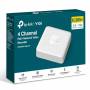 Nvr записващо устройство tp-link vigi nvr1104h-4p, 4k hdmi, poe+ 4-канален, до 10 tb hdd, 24/7, 2 х usb 2.0, rj-45, бяло, vigi nvr1104h-4p_vz