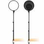 Led лампа за стрийм streamplify glow light 14, 2500 lm, 3000k - 6000k, 36 cm диаметър, черна, spmc-gl14222