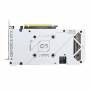 Видео карта asus dual geforce rtx 4060 ti white oc 8gb gddr6, asus-vc-dual-rtx4060t-8w
