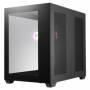 Кутия fsp cmt380 black argb tg, atx mid tower, черна, fort-case-cmt380-b