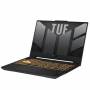 Лаптоп asus tuf f15 fx507zu4-lp056, intel i7-12700h 2.3 ghz, 15.6 инча, 16gb ddr4, 1000gb ssd, ips, 1920x1080, 144hz, nvidia geforce rtx 4050, wifi, b