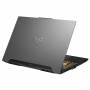 Лаптоп asus tuf f15 fx507zu4-lp056, intel i7-12700h 2.3 ghz, 15.6 инча, 16gb ddr4, 1000gb ssd, ips, 1920x1080, 144hz, nvidia geforce rtx 4050, wifi, b