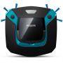 Прахосмукачка-робот philips smartpro easy, ултратънък дизайн, 3-степенна система за почистване, мокро почистване, fc8794/01