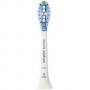 Комплект резервни глави philips sonicare, за електрическа четка за зъби, стандартни, поставяне с щракване, 4 броя, цвят бял, hx9044/17