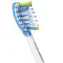 Комплект резервни глави philips sonicare, за електрическа четка за зъби, стандартни, поставяне с щракване, 4 броя, цвят бял, hx9044/17
