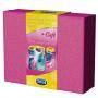 Комплект електрическа пила за пети scholl velvet smooth, розова + стелки за високи токчета scholl gel active