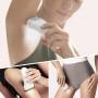 Епилатор braun, silk-epil 9, сухо и мокро използване, sensosmart, 2 настройки за скорост, 50 минути работа, бял/лилав, 9-710