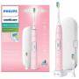 Електрическа четка за зъби philips sonicare protectiveclean 6100 - hx6876/29, 3 режима, 3 интензитети, калъф за пътуване, розова