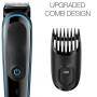 Комплект тример braun mgk3085 9 в 1 + самобръсначка gillette + електрическа четка за зъби oral-b pro-expert