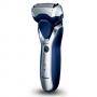 Самобръсначка panasonic es-rt37-s503, 3 бръснещи глави, синя