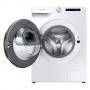 Пералня samsung, 7 кг, 1200 об/мин, клас a+++, add wash, ai control, steam, eco bubble, drum clean, цифров инверторен мотор, wifi, бял, ww70t552daw/s7