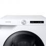 Пералня samsung, 7 кг, 1200 об/мин, клас a+++, add wash, ai control, steam, eco bubble, drum clean, цифров инверторен мотор, wifi, бял, ww70t552daw/s7