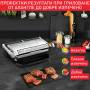 Грил tefal, optigrill +xl, 2000w, сив, gc724d12